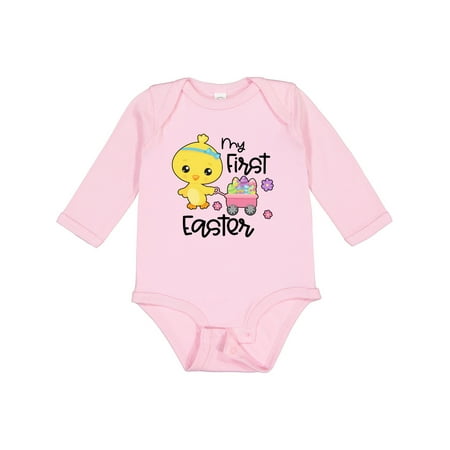 Inktastic My 1st Easter with Baby Chick and Eggs in Wagon Gift Baby Boy or Baby Girl Long Sleeve Bodysuit
Inktastic My 1st Easter with Baby Chick and Eggs in Wagon Gift Baby Boy or Baby Girl Long Sleeve Bodysuit