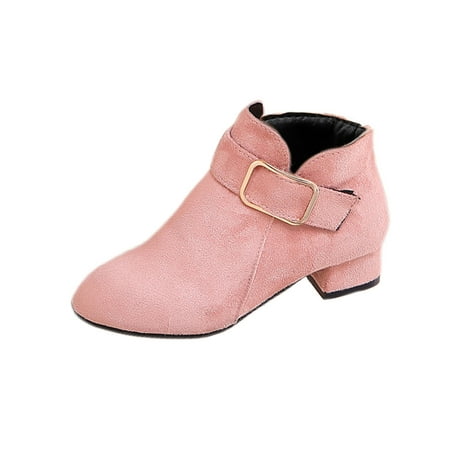 Tenmix Girl Breathable Shoes Dress Casual Chunky Heel Chelsea Booties Comfort Ankle Boots Pink Plush Lining 4.5Y
Tenmix Girl Breathable Shoes Dress Casual Chunky Heel Chelsea Booties Comfort Ankle Boots Pink Plush Lining 4.5Y