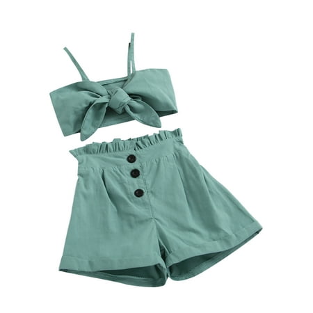 Bagilaanoe 2pcs Toddler Baby Girl Short Pants Set Sleeveless Camisole Tops + Shorts 12M 18M 24M 3T 4T 5T Kids Casual Summer Outfits
Bagilaanoe 2pcs Toddler Baby Girl Short Pants Set Sleeveless Camisole Tops + Shorts 12M 18M 24M 3T 4T 5T Kids Casual Summer Outfits