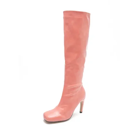 Women‘s Soft Knee High Boots Faux Leather Square Toe Side Zipper Shoes Women‘s Footwear
Women‘s Soft Knee High Boots Faux Leather Square Toe Side Zipper Shoes Women‘s Footwear