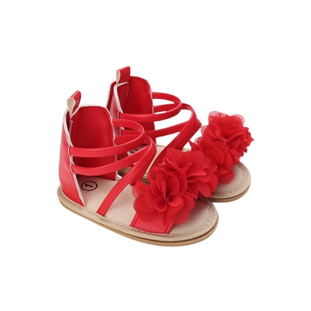 Baby Girls Summer Casual Sweer Sandals PU Flower Patchwork Bandage Soft Sole Anti-Slip Princess Flat Shoes for Newborn Kids
Baby Girls Summer Casual Sweer Sandals PU Flower Patchwork Bandage Soft Sole Anti-Slip Princess Flat Shoes for Newborn Kids