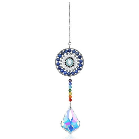 7 Chakra Crystal Suncatcher Round Crystals Bead Pendant Hanging Prism Drop Catchers for Windows Home Garden Decor D
7 Chakra Crystal Suncatcher Round Crystals Bead Pendant Hanging Prism Drop Catchers for Windows Home Garden Decor D