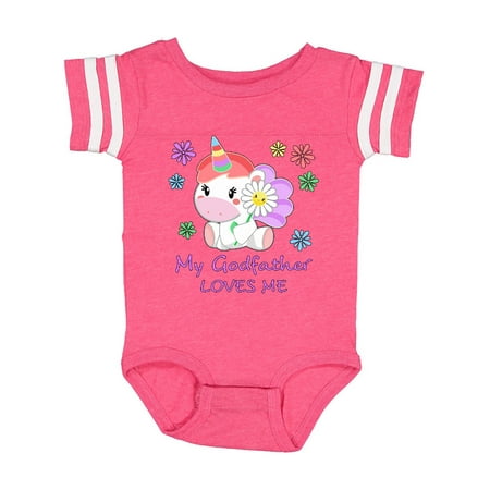 Inktastic My Godfather Loves Me- cute unicorn Gift Baby Boy or Baby Girl Bodysuit
Inktastic My Godfather Loves Me- cute unicorn Gift Baby Boy or Baby Girl Bodysuit