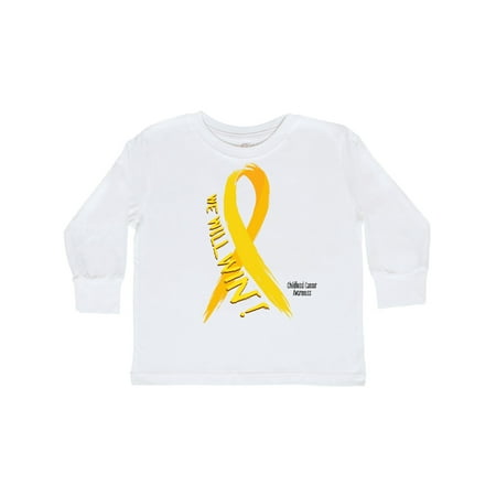 Inktastic We Will Win Against Childhood Cancer with Yellow Ribbon Gift Toddler Boy or Toddler Girl Long Sleeve T-Shirt
Inktastic We Will Win Against Childhood Cancer with Yellow Ribbon Gift Toddler Boy or Toddler Girl Long Sleeve T-Shirt