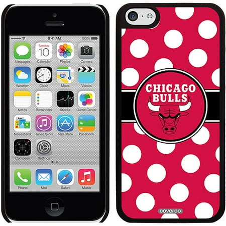 Chicago Bulls Polka Dots Design on Apple iPhone 5c Thinshield Snap-On Case by Coveroo