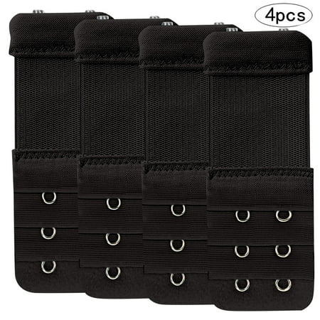 DORKASM Womens Bra Extenders 2 Hooks Elastic Comfortable Stretchy Bra Extender,4 Pack Black Free Size
DORKASM Womens Bra Extenders 2 Hooks Elastic Comfortable Stretchy Bra Extender,4 Pack Black Free Size