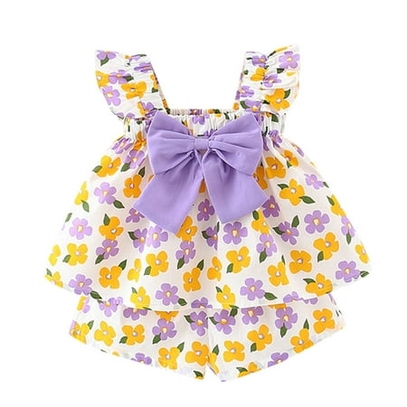 Rovga Girls Outfit Sets Toddler Girls Summer Ruched Floral Print Bow Tops Shorts Set Casual Clothes Outfits 3Y Toddler Girls Clothing
Rovga Girls Outfit Sets Toddler Girls Summer Ruched Floral Print Bow Tops Shorts Set Casual Clothes Outfits 3Y Toddler Girls Clothing