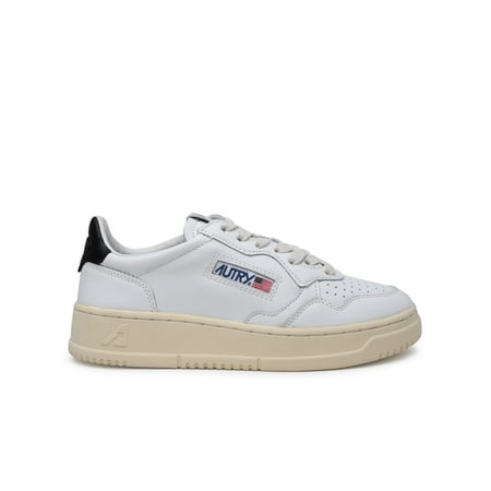 WHITE LEATHER MEDALIST SNEAKERS