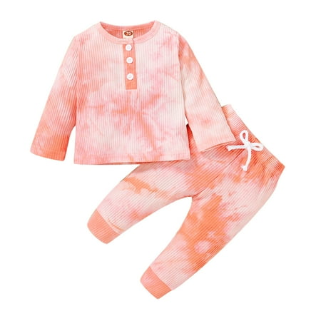 NZRVAWS Baby Girls Outfits 6 Months Baby Girls Tie-dye Top 12 Months Baby Girls Pants 2PCS Winter Clothes Set Pink
NZRVAWS Baby Girls Outfits 6 Months Baby Girls Tie-dye Top 12 Months Baby Girls Pants 2PCS Winter Clothes Set Pink