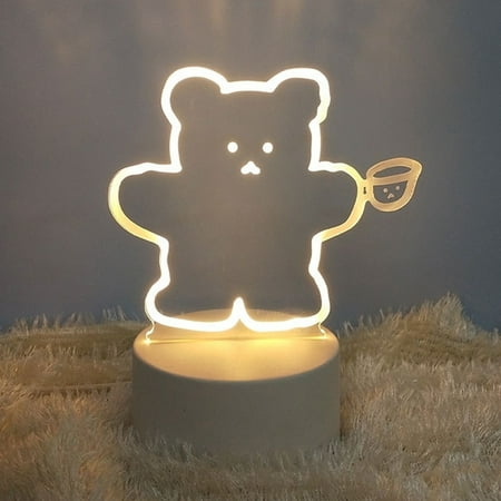 3D Visualization Lamp Small Cute and Lovely 3D USB Desk Lamp Night Light The Bear Uncosinb
3D Visualization Lamp Small Cute and Lovely 3D USB Desk Lamp Night Light The Bear Uncosinb