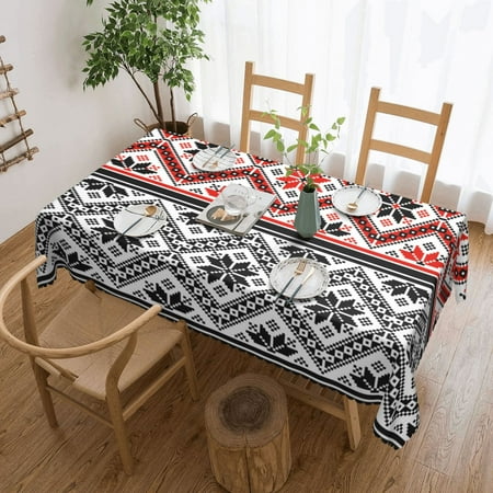 Rectangular Tablecloths 54x72in- Stain Resistant Wrinkle Resistant Washable Tablecloth Decorative Fabric Tablecloth for Tables Buffet Parties & Camping Pixel European Art
Rectangular Tablecloths 54x72in- Stain Resistant Wrinkle Resistant Washable Tablecloth Decorative Fabric Tablecloth for Tables Buffet Parties & Camping Pixel European Art