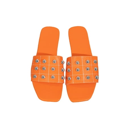 Tenmix Ladies Slides Beach Slippers Slip On Flat Sandals Summer Footbeds Women s Lightweight Anti Skid Casual Shoes Orange Red 8
Tenmix Ladies Slides Beach Slippers Slip On Flat Sandals Summer Footbeds Women s Lightweight Anti Skid Casual Shoes Orange Red 8