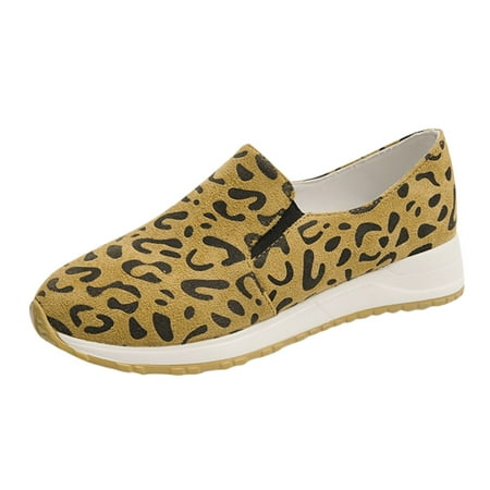 Kmaischai Womens Wedge Sport Shoes Fashion Spring And Summer Women Casual Sports Shoes Flat Bottom Light Leopard Print Cover Comfortable Slip On Women Shoes Wide Width Casual Women Casual Shoes Plat
Kmaischai Womens Wedge Sport Shoes Fashion Spring And Summer Women Casual Sports Shoes Flat Bottom Light Leopard Print Cover Comfortable Slip On Women Shoes Wide Width Casual Women Casual Shoes Plat