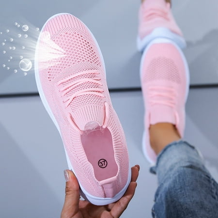 ERTUTUYI Summer Women Ladies Wedge Sneakers Casual Shoes Mesh Lace Up Walking Shoes Pink 41
ERTUTUYI Summer Women Ladies Wedge Sneakers Casual Shoes Mesh Lace Up Walking Shoes Pink 41