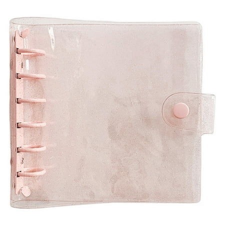 huanledash Binder Cover 6 Holes Transparent Waterproof DIY Glitter Square Loose Leaf Diary Notebook Shell Stationery Supplies
huanledash Binder Cover 6 Holes Transparent Waterproof DIY Glitter Square Loose Leaf Diary Notebook Shell Stationery Supplies
