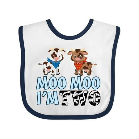 Inktastic Moo Moo I m 2 with Cute Holstein Cows Gift Baby Boy or Baby Girl Bib
Inktastic Moo Moo I m 2 with Cute Holstein Cows Gift Baby Boy or Baby Girl Bib