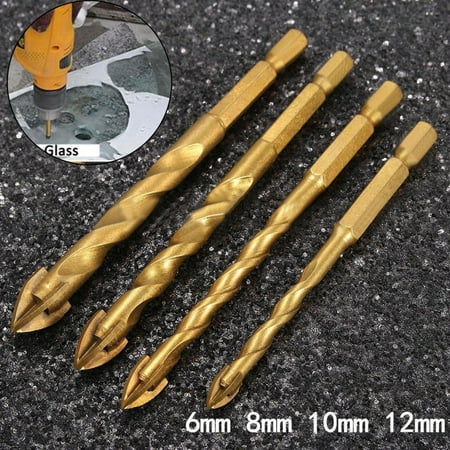4pcs Drill Shank Bit Drill Glass Tile Eye Cross Carbide Threaded Bit Hexagonal Tools & Home Improvement
4pcs Drill Shank Bit Drill Glass Tile Eye Cross Carbide Threaded Bit Hexagonal Tools & Home Improvement
