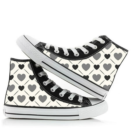 Fashion Casual High Top Canvas Sneaker Shoes Classic Fashion Lace ups Sneakers with Love Printed
Fashion Casual High Top Canvas Sneaker Shoes Classic Fashion Lace ups Sneakers with Love Printed