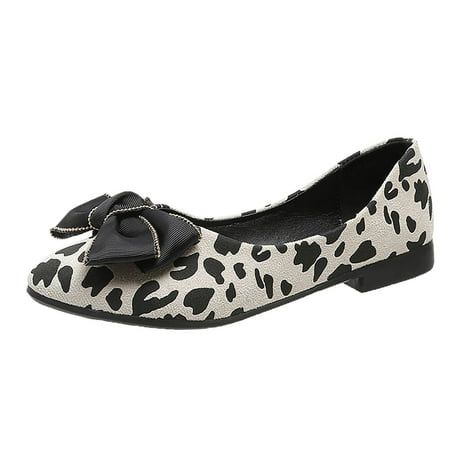 Fashion Spring Autumn Women Casual Shoes Flat Pointed Leopard Printed Bow Lightweight Comfortable Slip On
Fashion Spring Autumn Women Casual Shoes Flat Pointed Leopard Printed Bow Lightweight Comfortable Slip On