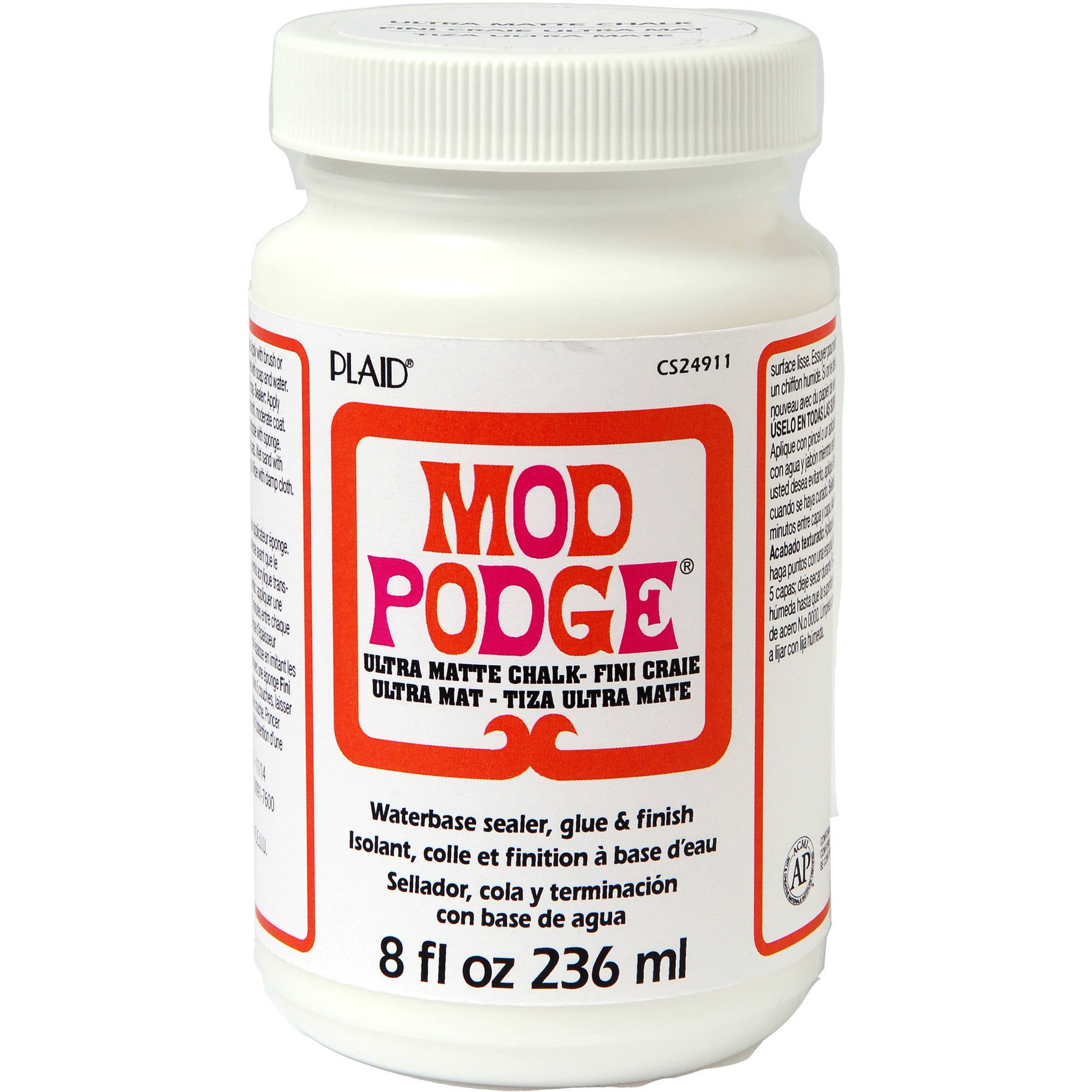 Mod Podge Fabric, Glue, Sealer and Finish for Decoupage by Plaid, 8 oz