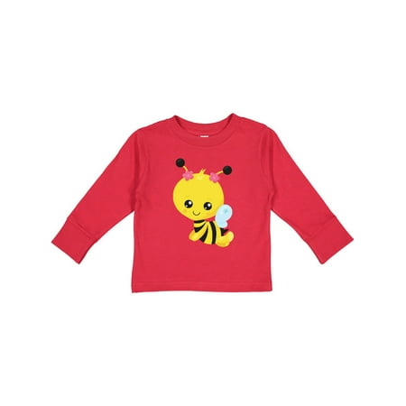 Inktastic Cute Little Bee Bee With Flowers - Yellow Black Gift Toddler Toddler Girl Long Sleeve T-Shirt
Inktastic Cute Little Bee Bee With Flowers - Yellow Black Gift Toddler Toddler Girl Long Sleeve T-Shirt