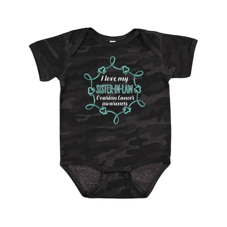 Inktastic I Love My Sister-in-law Ovarian Cancer Awareness Gift Baby Boy or Baby Girl Bodysuit
Inktastic I Love My Sister-in-law Ovarian Cancer Awareness Gift Baby Boy or Baby Girl Bodysuit