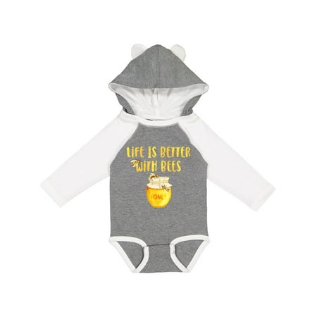 Inktastic Life s Better with Bees 2 Gift Baby Boy or Baby Girl Long Sleeve Bodysuit
Inktastic Life s Better with Bees 2 Gift Baby Boy or Baby Girl Long Sleeve Bodysuit