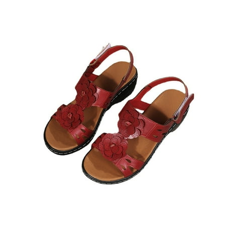 Harsuny Lady Travel Breathable Wedge Sandals Anti Slip Comfy Hook&Loop Platform Sandal Work Wear Resistant Open Toe
Harsuny Lady Travel Breathable Wedge Sandals Anti Slip Comfy Hook&Loop Platform Sandal Work Wear Resistant Open Toe