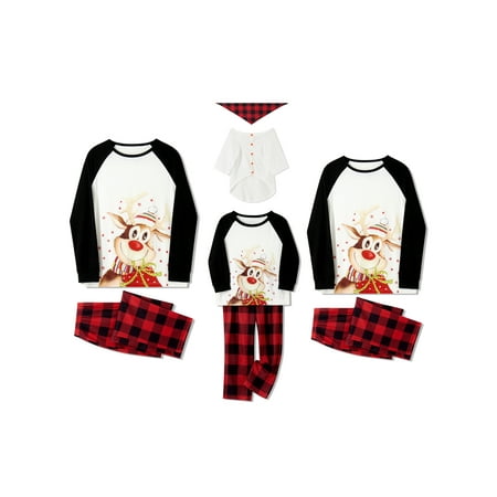 Gwiyeopda Family Matching Christmas Pajama Set Cartoon Elk Long-Sleeved Nightwear Sleepsuit Loungewear
Gwiyeopda Family Matching Christmas Pajama Set Cartoon Elk Long-Sleeved Nightwear Sleepsuit Loungewear