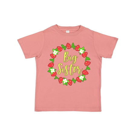 Inktastic Big Sister Cute Wreath with Strawberries Gift Toddler Toddler Girl T-Shirt
Inktastic Big Sister Cute Wreath with Strawberries Gift Toddler Toddler Girl T-Shirt