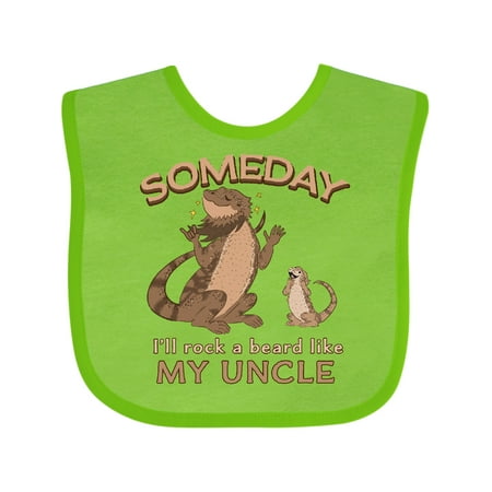 Inktastic Someday I ll Rock a Beard Like My Uncle-Bearded Dragons Gift Baby Boy or Baby Girl Bib
Inktastic Someday I ll Rock a Beard Like My Uncle-Bearded Dragons Gift Baby Boy or Baby Girl Bib