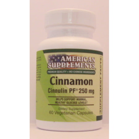 Cinnamon Extract 250 MG American Supplements 60 Caps