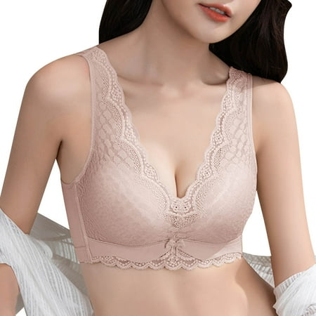 NECHOLOGY Bras Wireless Gather Up Breasts Adjust The Bra Lace Underwear For Woman Tan Bra for Women Underwear B Small
NECHOLOGY Bras Wireless Gather Up Breasts Adjust The Bra Lace Underwear For Woman Tan Bra for Women Underwear B Small