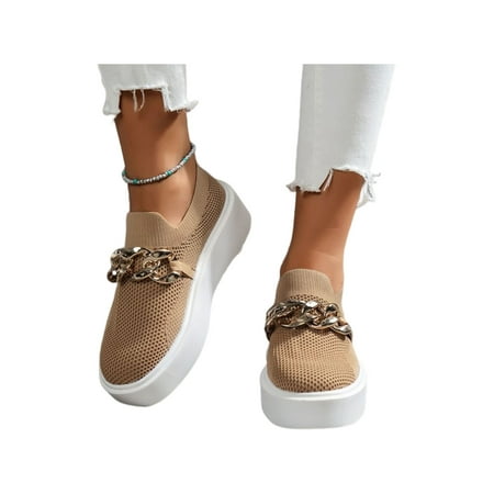 Bellella Womens Sneakers Mesh Loafers Slip On Flats Lightweight Casual Shoes Sport Walking Khaki 9
Bellella Womens Sneakers Mesh Loafers Slip On Flats Lightweight Casual Shoes Sport Walking Khaki 9