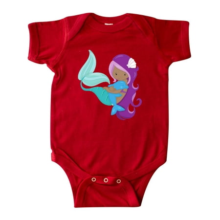 Inktastic African American Mermaid With Purple Hair Dolphin Gift Baby Girl Bodysuit
Inktastic African American Mermaid With Purple Hair Dolphin Gift Baby Girl Bodysuit