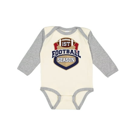 Inktastic 1st Football Season Outfit Gift Baby Boy or Baby Girl Long Sleeve Bodysuit
Inktastic 1st Football Season Outfit Gift Baby Boy or Baby Girl Long Sleeve Bodysuit