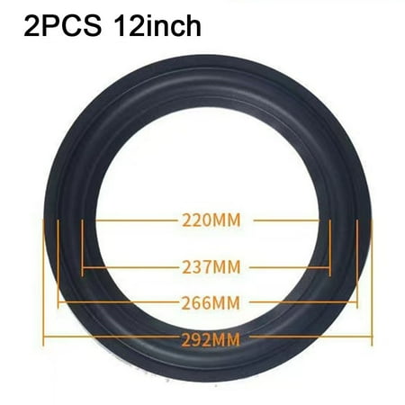High-Quality Rubber Speaker Foam Repair Woofer Edge Kit For 456810 Inch Speakers