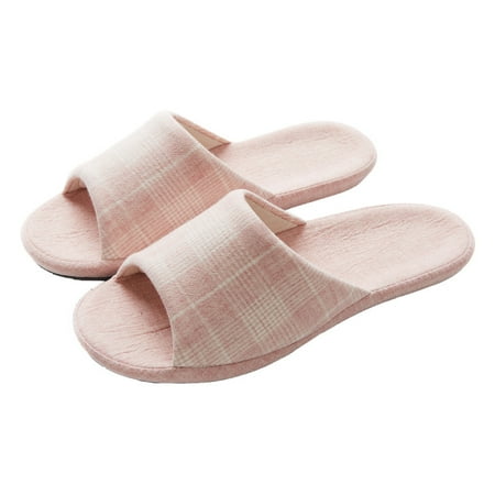 Homgreen Women s New Japanese plain color home four seasons cotton and linen indoor slippers female
Homgreen Women s New Japanese plain color home four seasons cotton and linen indoor slippers female