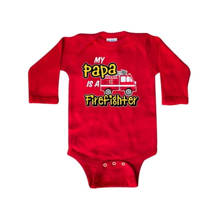 Inktastic My Papa is a Firefighter with Fire Truck Gift Baby Boy or Baby Girl Long Sleeve Bodysuit
Inktastic My Papa is a Firefighter with Fire Truck Gift Baby Boy or Baby Girl Long Sleeve Bodysuit
