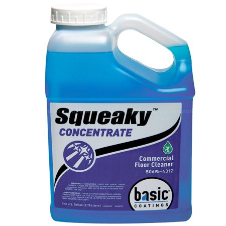 1 Pc Basic Coatings Squeaky Concentrate Commercial Floor Cleaner (1 Gl)