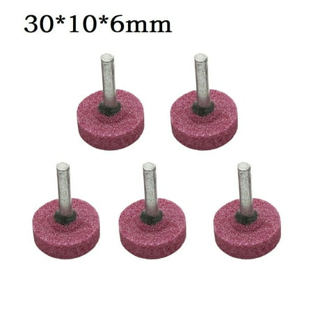 LIKEM 5Pc 6mm Shank Abrasive Mounted Stone Flat Shape for Rotary Tool Grinding Wheel
LIKEM 5Pc 6mm Shank Abrasive Mounted Stone Flat Shape for Rotary Tool Grinding Wheel