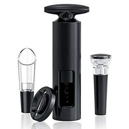 Operated Wine Corkscrew Opener Sets with Foil Cutter Wine Aerator Pourer Vacuum Stoppers Self-Pulling Reusable
Operated Wine Corkscrew Opener Sets with Foil Cutter Wine Aerator Pourer Vacuum Stoppers Self-Pulling Reusable