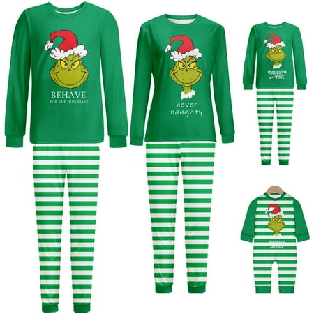 Grinch Christmas Pajamas Grinch Printed Christmas Pjs Long Sleeve Tee Top and Jammies Sleepwear Unisex PJs Pants Set 2 Piece Long Sleeve Clothes
Grinch Christmas Pajamas Grinch Printed Christmas Pjs Long Sleeve Tee Top and Jammies Sleepwear Unisex PJs Pants Set 2 Piece Long Sleeve Clothes