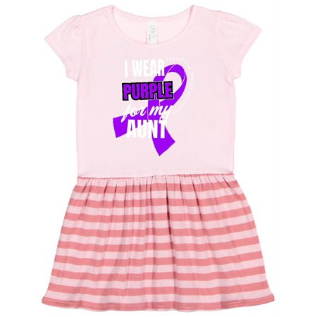 Inktastic I Wear Purple For My Aunt Pancreatic Cancer Awareness Gift Toddler Girl Dress
Inktastic I Wear Purple For My Aunt Pancreatic Cancer Awareness Gift Toddler Girl Dress