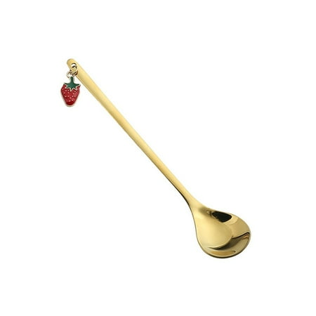 Yannee Creative Fruit Pendant Spoon Dessert Spoon Stainless Steel Coffee Stirring Spoon
Yannee Creative Fruit Pendant Spoon Dessert Spoon Stainless Steel Coffee Stirring Spoon