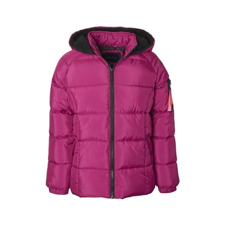 Limited Too Toddler Girl Sherpa Fleece Lined Winter Jacket Coat
