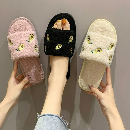 GXSR Women s Plush Faux Fur Fuzzy Slide on Open Toe Slipper with Memory Foam
GXSR Women s Plush Faux Fur Fuzzy Slide on Open Toe Slipper with Memory Foam
