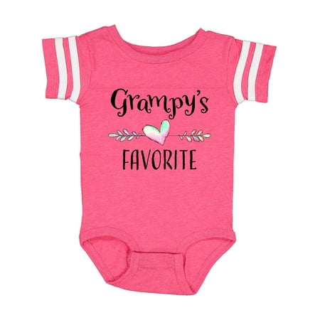 Inktastic Grampys Favorite- Heart Grandchild Gift Baby Boy or Baby Girl Bodysuit
Inktastic Grampys Favorite- Heart Grandchild Gift Baby Boy or Baby Girl Bodysuit