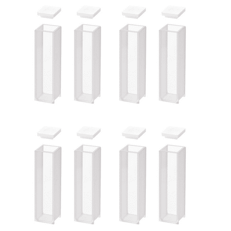 Quartz Cuvette Spectrophotometer Cuvettes 10 mm Path Length 45mm Height 3.5 ML Capacity - 8 PCS
Quartz Cuvette Spectrophotometer Cuvettes 10 mm Path Length 45mm Height 3.5 ML Capacity - 8 PCS