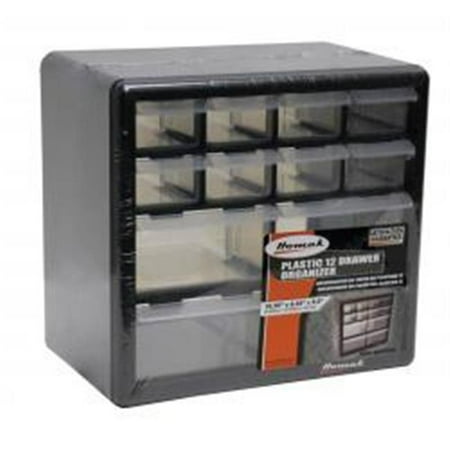 Homak Mfg HMHA01012001 12 Drawer Parts Organizer